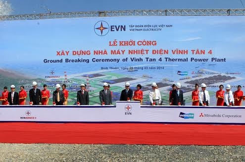 Mise en chantier de la centrale thermique Vinh Tan 4 - ảnh 1